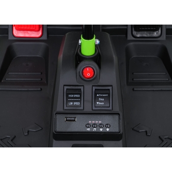 u Gokart na akumulator dla dzieci TORNADO z Funkcją Driftu Zielony DM-108